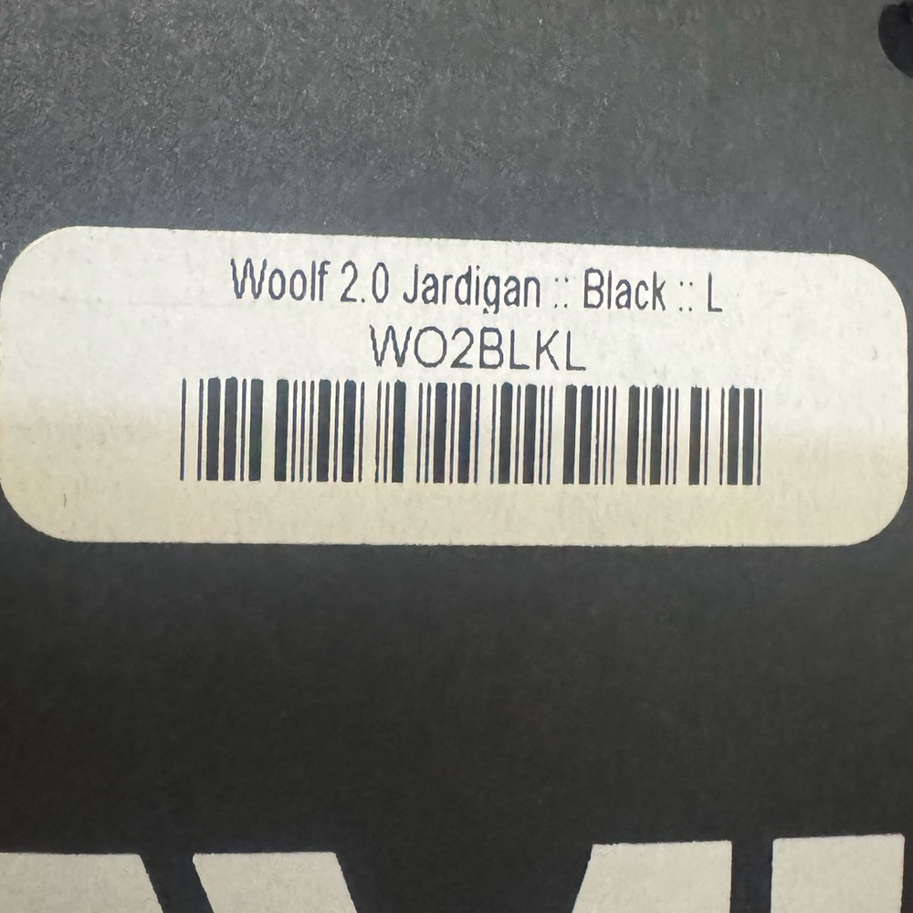 MM Lafleur Black Woolf Jardigan Blazer Size Large - Picture 5 of 7